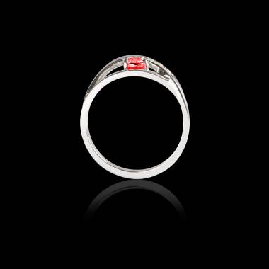 Bague Spinelle rouge Anelle