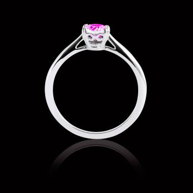 Bague Tourmaline rose Laureen solo