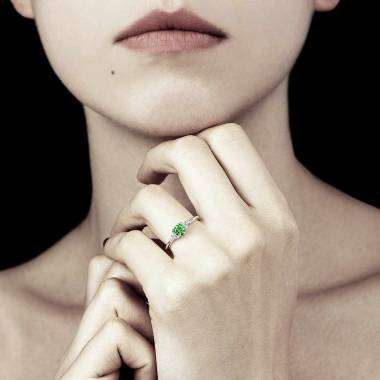 Bague Tsavorite Virginie