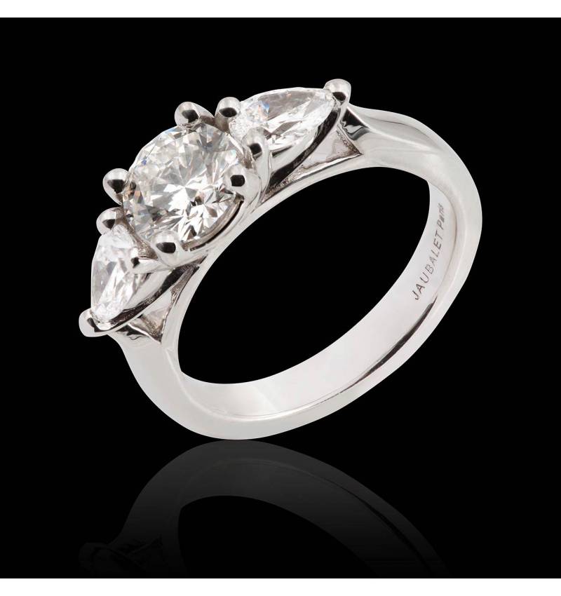 Bague diamant trilogie Orestie Bague diamant trilogie Orestie