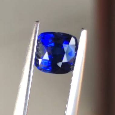 Saphir bleu 1.52cts