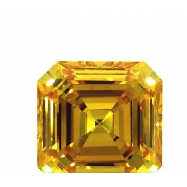 Diamant de synthèse jaune...