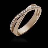 Louise Rose Gold Wedding Band