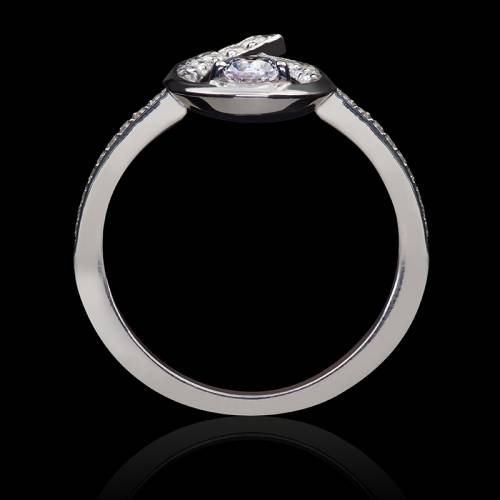 Flamme diamond ring