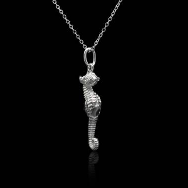 Seahorse Diamond Pendant