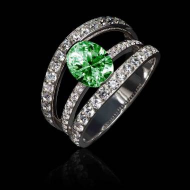 Héloïse Emerald Ring