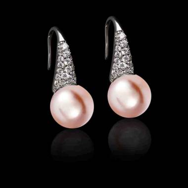 Boucles d'oreilles perle...