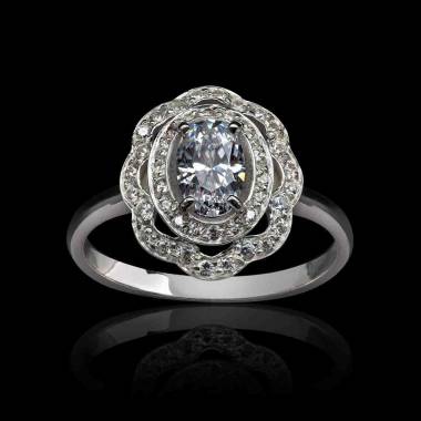 Carla diamond ring