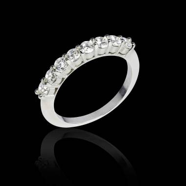 Diamond Wedding Band White Gold Mercure