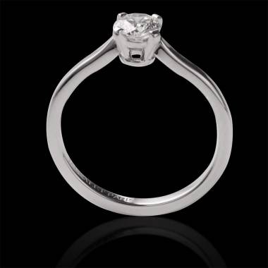 Diamond Engagement Ring White Gold Vanessa Solo