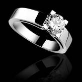 Diamond engagement ring white gold Céline