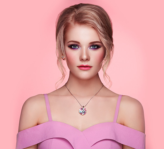 Women's Pink Sapphire Necklaces & Pendants